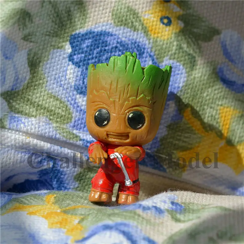 4 шт./компл. Brinquedos Мини милый ребенок дерево человек фильм Marvel стражи галактики 2
