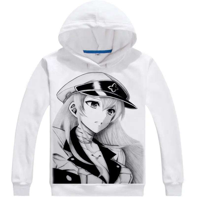 Толстовка Akame ga Kill с капюшоном мультяшный пуловер для косплея эдесе эсдэн из