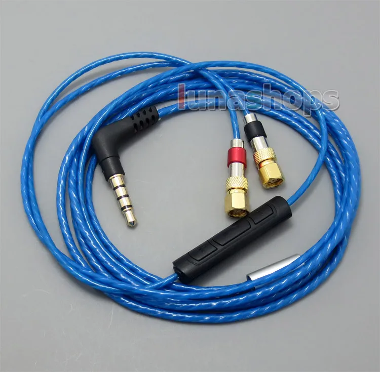 LN004985 с микрофоном удаленный объемный кабель для HiFiMan HE400 HE5 HE6 HE300 HE560 HE4 HE500 HE600
