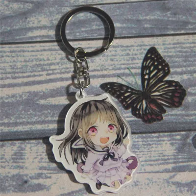 A one side print 1 шт., брелок для ключей Portachiavi Noragami hijori Aragoto YaTo Yukine, брелок для ключей, коллекционный подарок - Цвет: A one side print