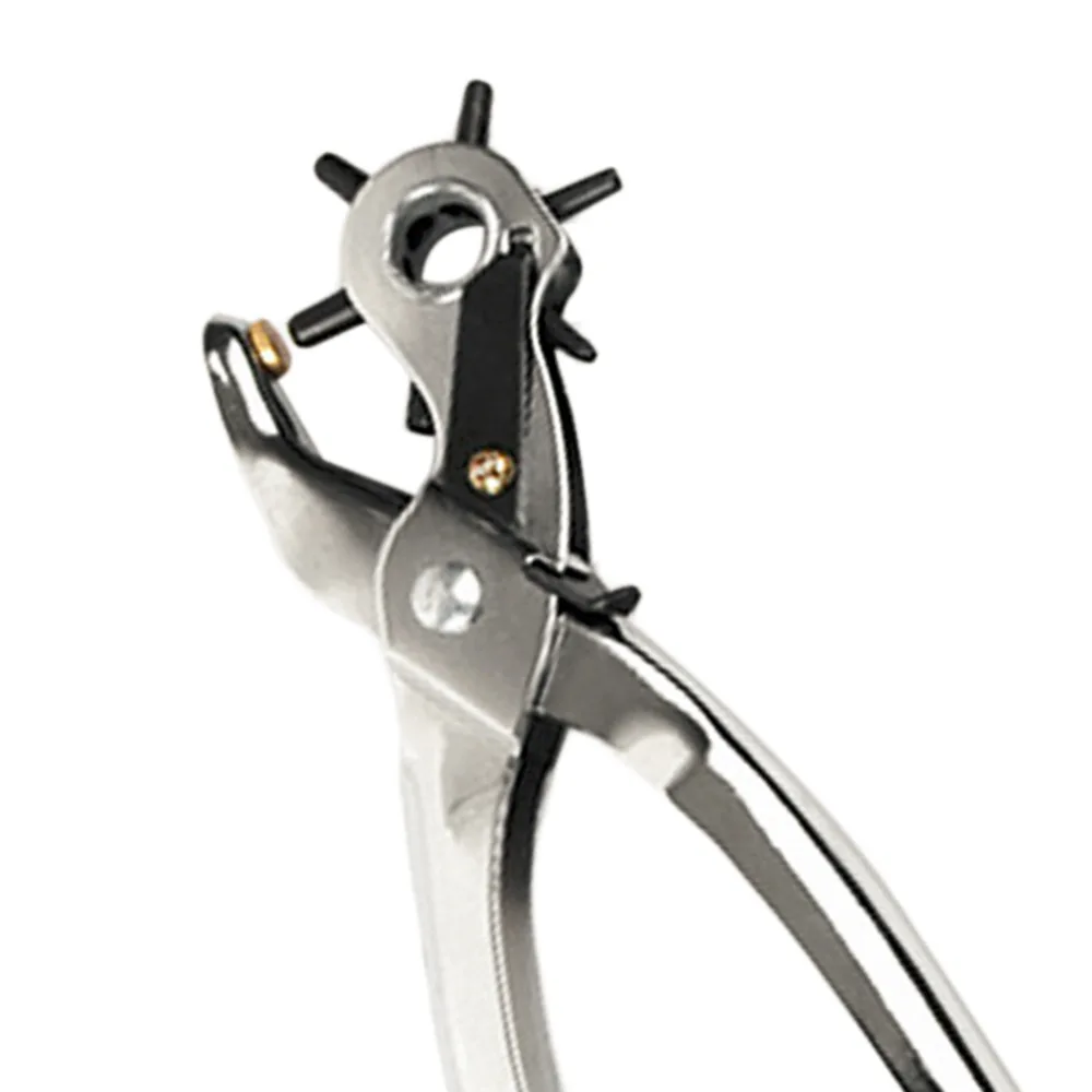 2 вида цветов 6 размеров отверстие ПВХ ультра жесткий ремень кожаный дырокол