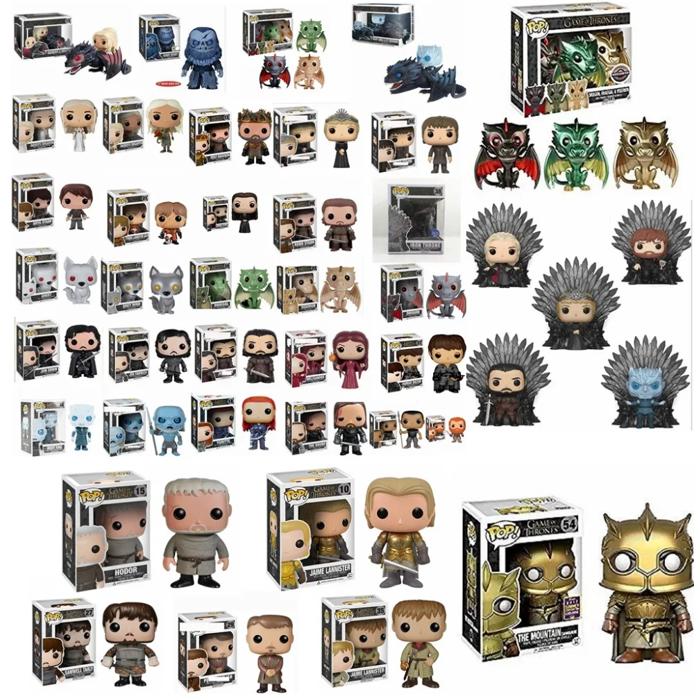 FUNKO POP Новая Игра престолов Sonw SAMWELL tжемчужная Гора Джон Ходор фигурные игрушки