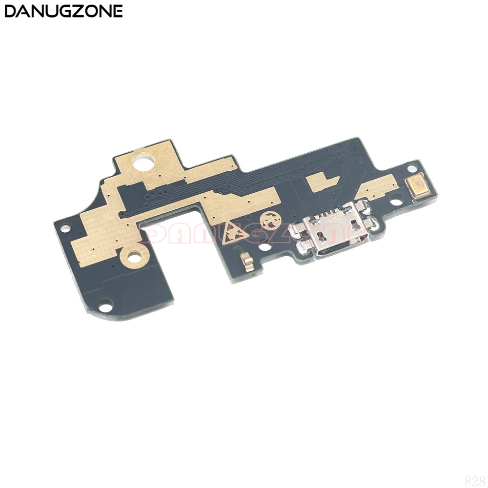 USB зарядное гнездо платы док-станция разъем зарядного порта гибкий кабель с микрофоном для zte Nubia M2 Lite NX573j