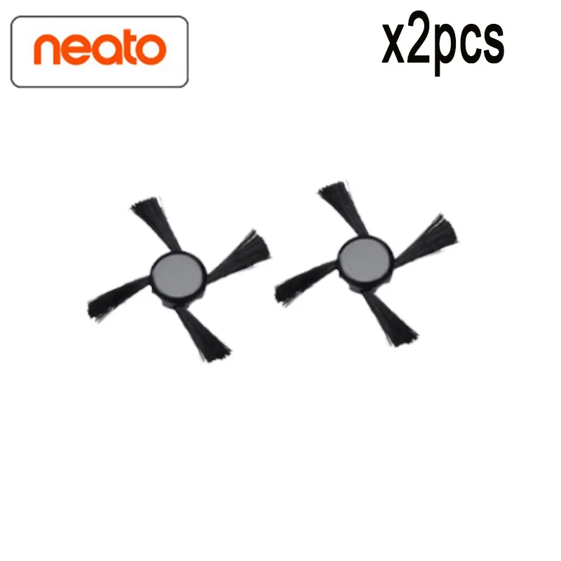 2pcs HEPA фильтры и боковая щетка для Neato Botvac D серии D7 D80 D85 D3 D75 D5 70e 75 80 85 Запчасти для пылесоса запасные части - Цвет: 2pcs