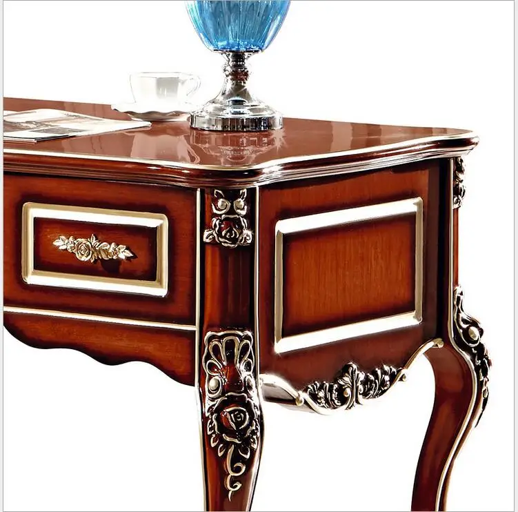 Роскошный офисный стол руководителя в французском барочном стиле/Европейский