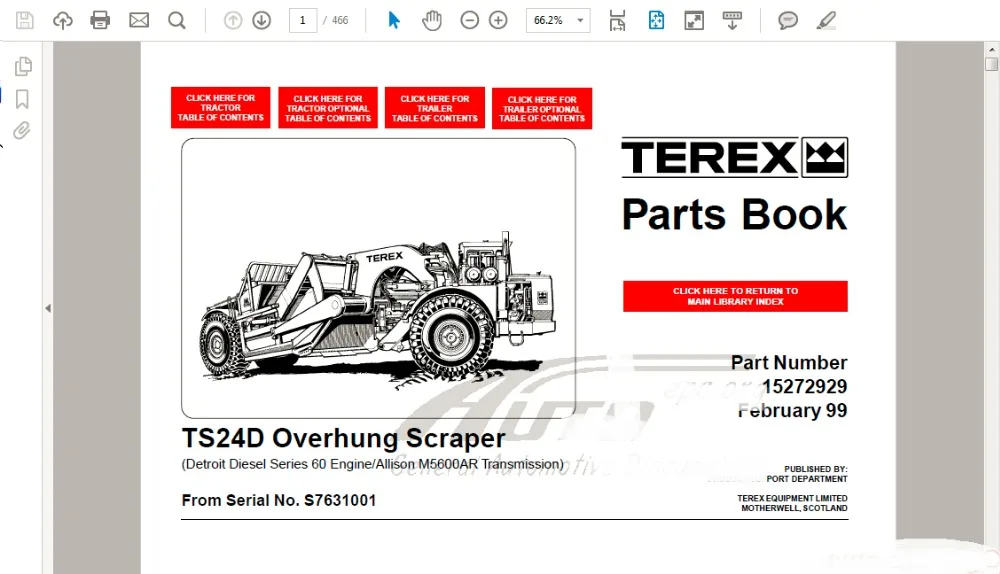 Запчасти Terex сервис [2002]|ПО| |