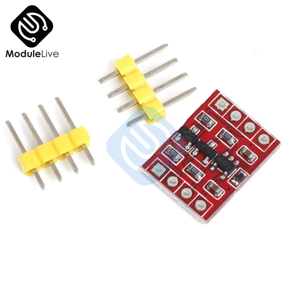 2 канальный модуль преобразователя логического уровня I2C IIC 5 В 3 в двунаправленный
