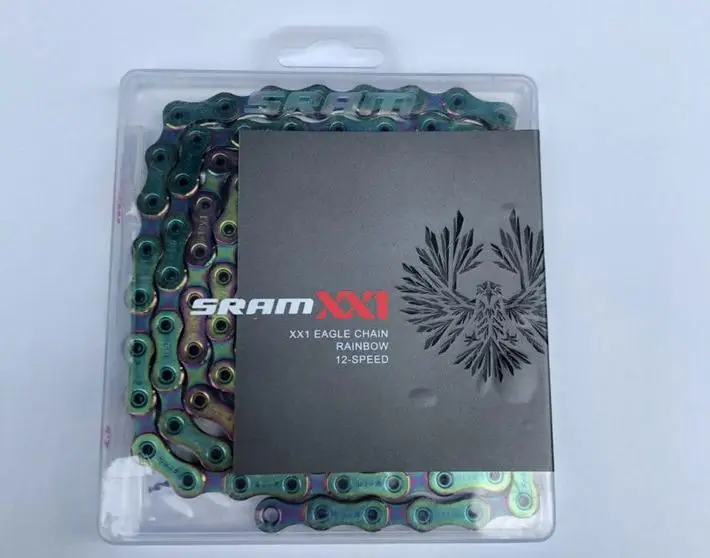 SRAM xx1 eagle AXS 12S XG-1299 1299 дорожный горный велосипед цепь цветов радуги NX GX XO1 EAGLE AXS XX1 EAGLE AXS