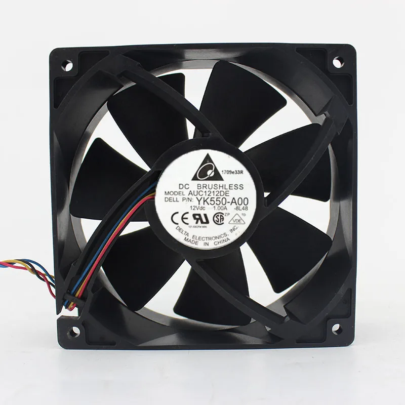 AUC1212DE YK550 A00 Для Delta 12 см 120*38 12V 1.0A Вентилятор охлаждения|Кулеры и системы