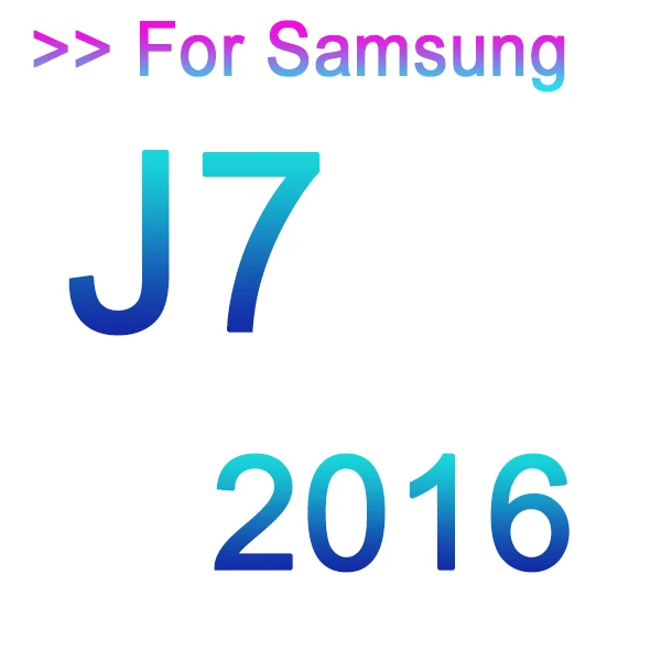 Защитная пленка из закаленного Стекло для samsung Galaxy A5 A7 A3 J3 J5 J7 S 7 6 Plus Note 5 J5 с полным покрытием Экран протектор - Цвет: J7 2016