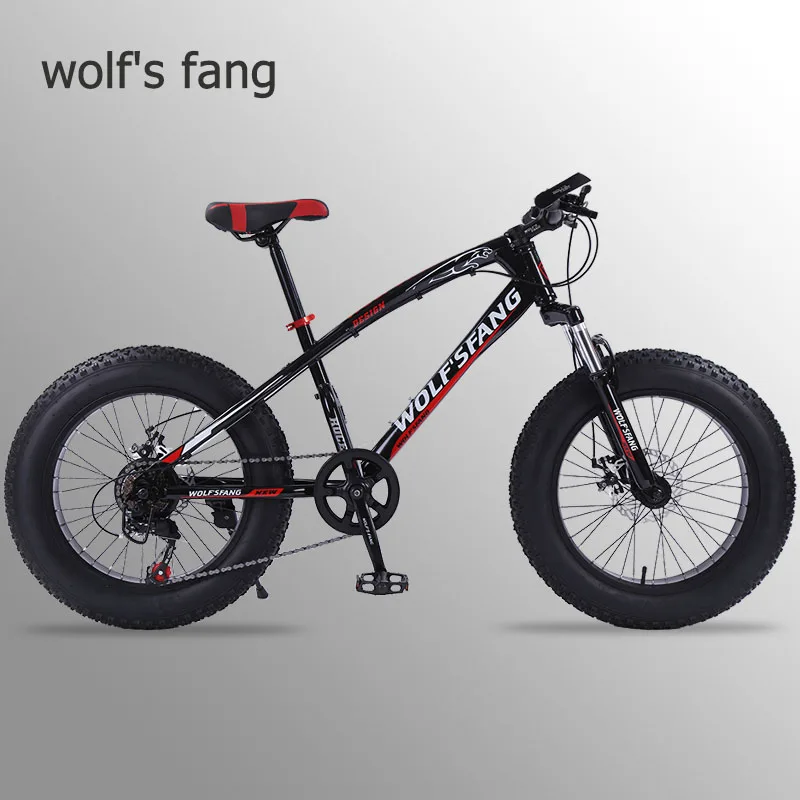 Волчий Клык горный велосипед MTB(7/21 скорость 2," X 4,0" велосипедный шоссейный велосипед с крупными покрышками для езды по дисковый тормоз Для женщин и детей