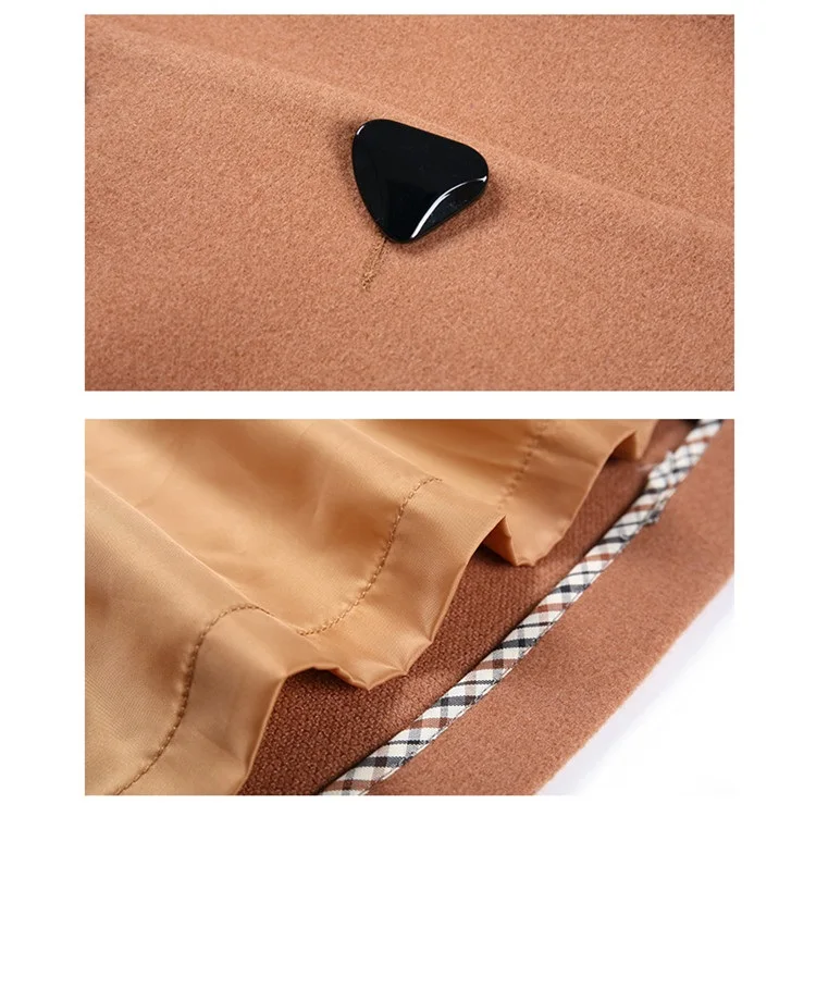 Модное женское длинное шерстяное кашемировое пальто, особенно Женское шерстяное пальто, элегантная Новая Осенняя теплая куртка, высокое качество, Женское пальто