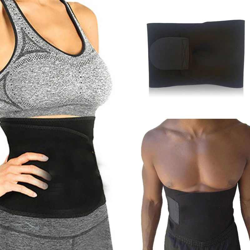 Регулируемый поясной триммер пояс для упражнений похудения жиросжигатель