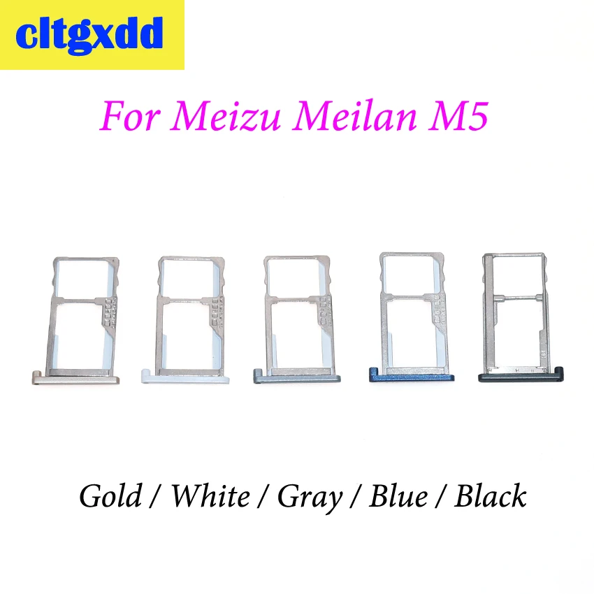 Cltgxdd слот для держателя SIM карты адаптер лоток Meizu Meilan M5 M6 Sim запасные