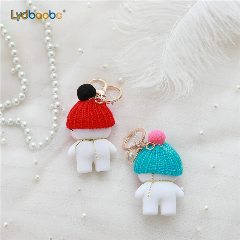 8 см Kawaii LaLafanfan кафе утка кулон брелок мультфильм Милая автомобиль Декор животные