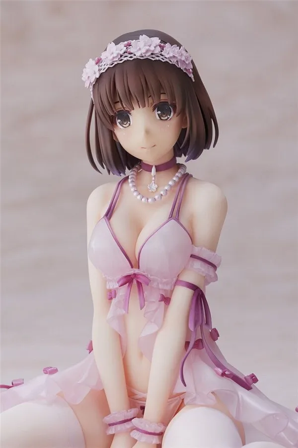 Фигурки героев аниме Saenai Heroine No Sodatekata Katou Megumi экшн фигурки из ПВХ привлекательные