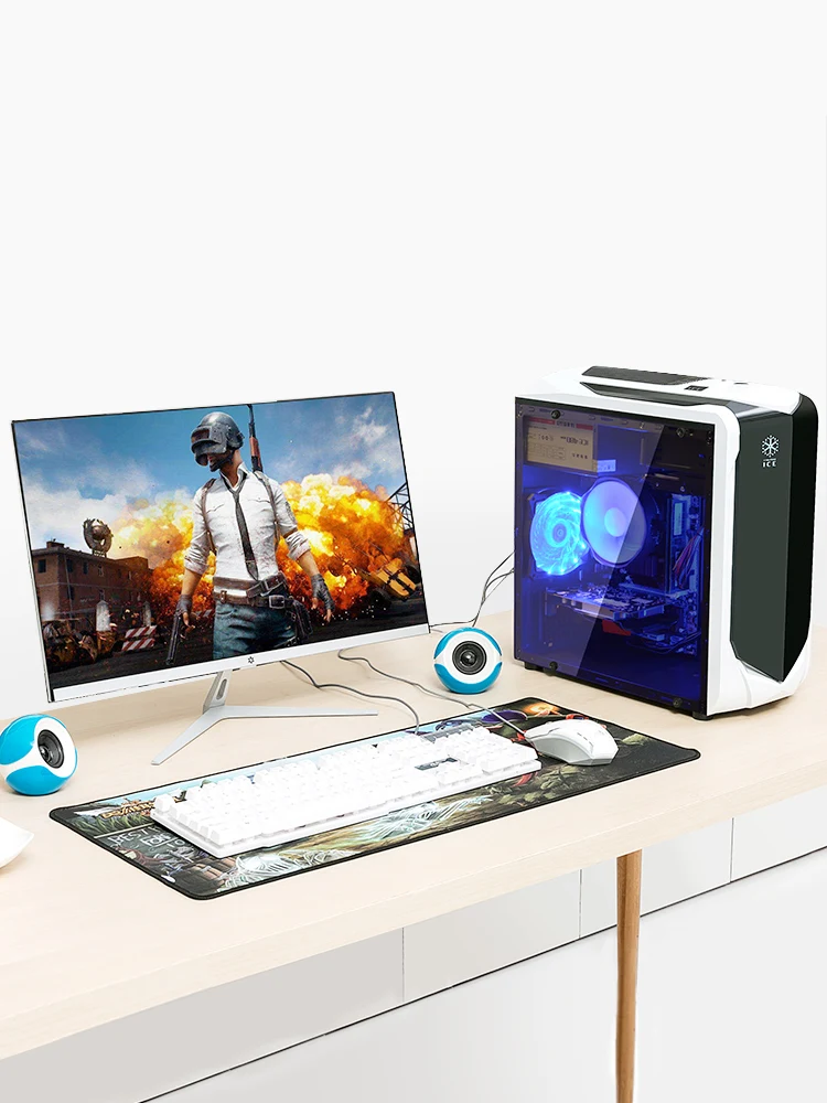 Online Großhandel Desktop-computer Cpu I5 Ram 4GB HDD 240GB Gaming Desktop-computer Pc