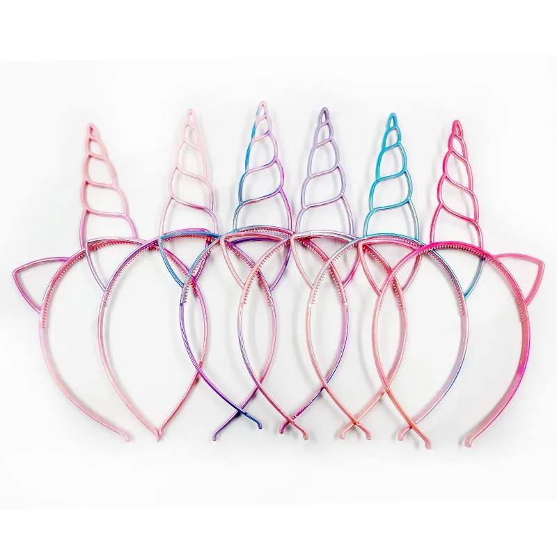 6 шт. детские повязки на голову с единорогом|Сувениры для вечеринок| |