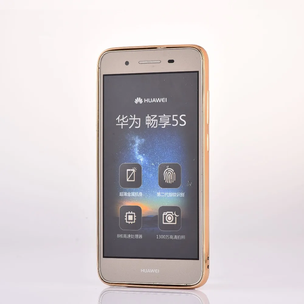 Litchi Texture 5.0For Huawei Gr3 Case For Gr 3 Enjoy 5S Cell Phone Back Cover |