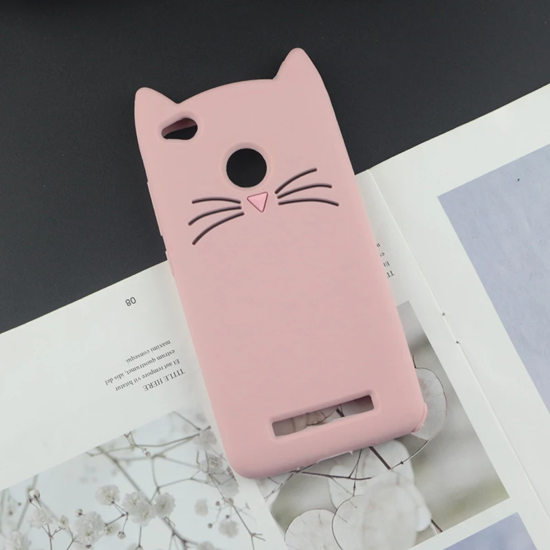 Милый силиконовый чехол с объемным рисунком для Xiaomi Redmi 3S 3 Pro чехлы японскими