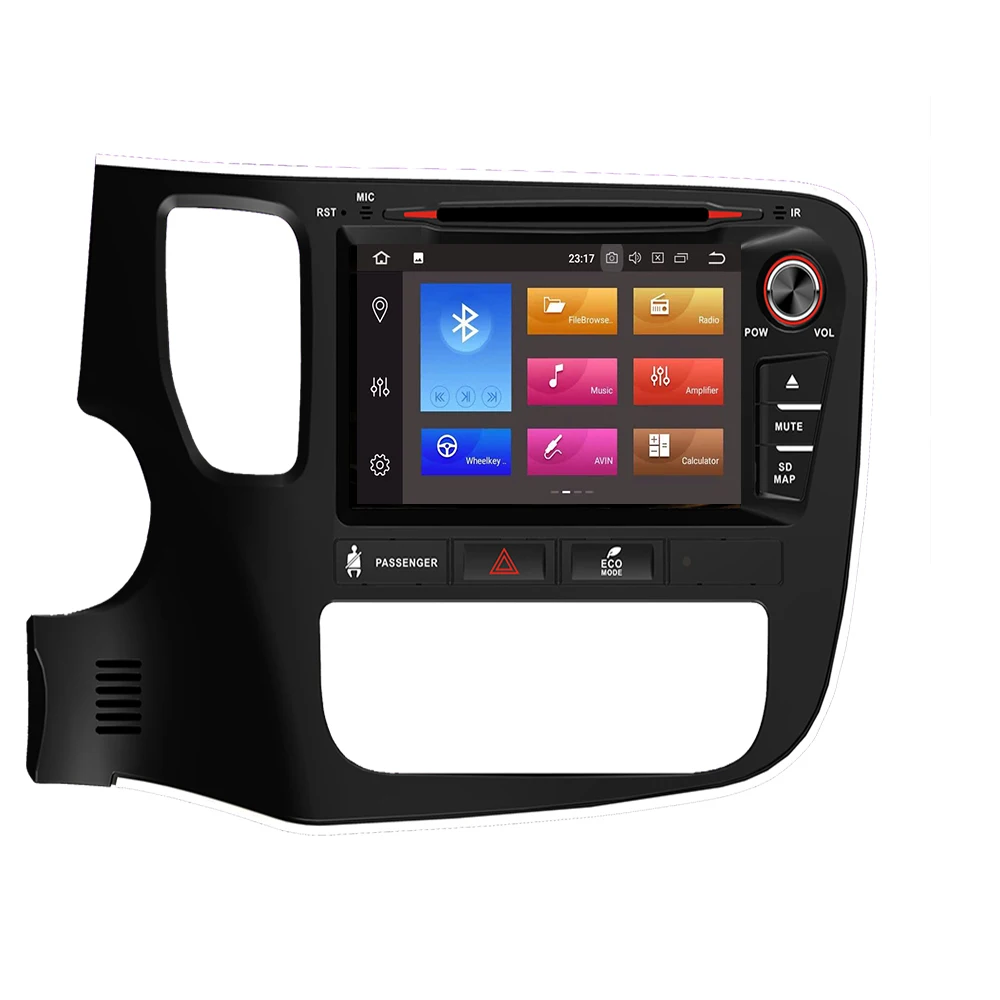 Высокое качество 8 &quotAndroid 10 магнитофон автомобильный DVD GPS для MITSUBISHI OUTLANDER 2014 2017