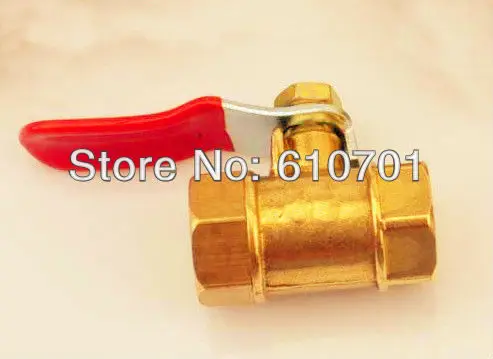 Сантехнические фитинги 1/8 &quotFemale x 1/8&quot Female BSPP Полные порты латунный шаровой