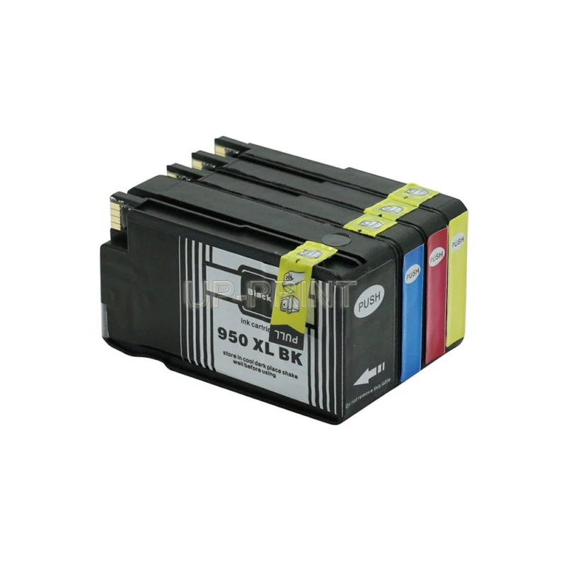 UP 12pcs Ink Cartridge compatible for HP950 951 Officejet Pro 8100 8600 8630 8610 8620 8680 8615 8625 Printer with chip full ink |