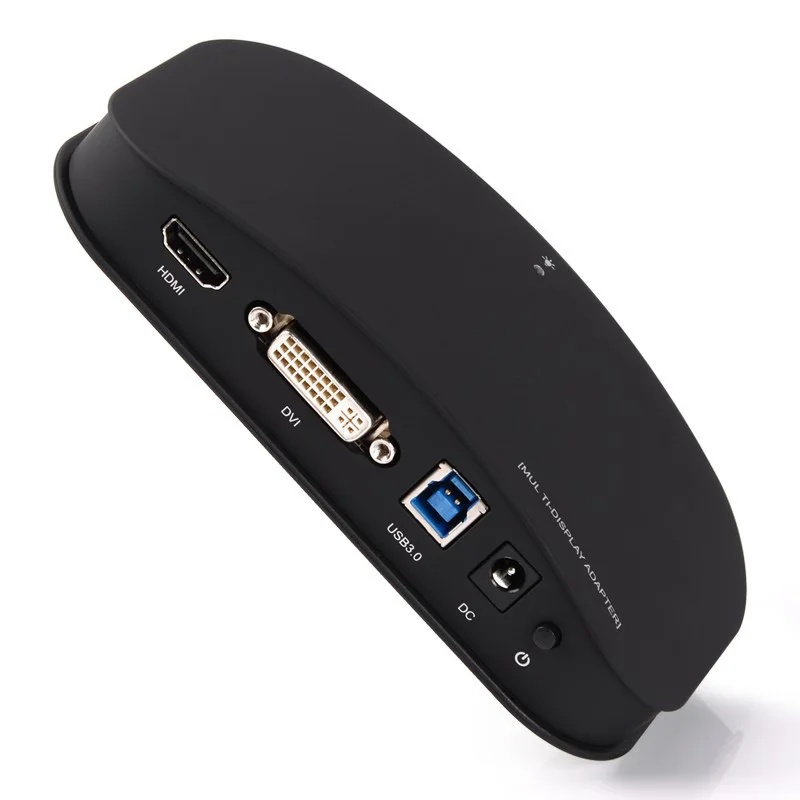 Переходник с USB3.0 на DVI HDMI VGA сплиттер чипсет Displaylink внешняя видеокарта адаптер
