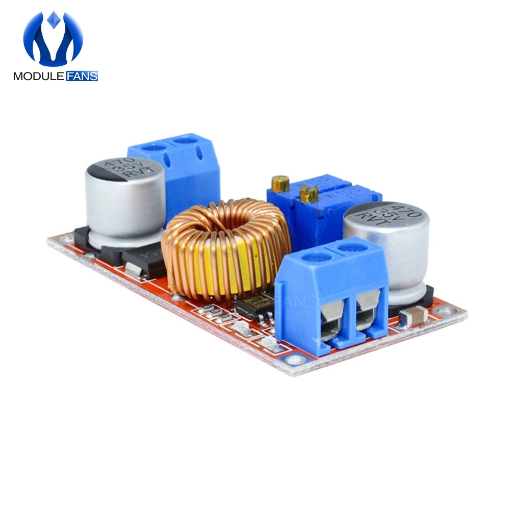 2 шт. 5A DC CC CV литиевых Батарея Шаг вниз зарядки Led Мощность конвертер Зарядное