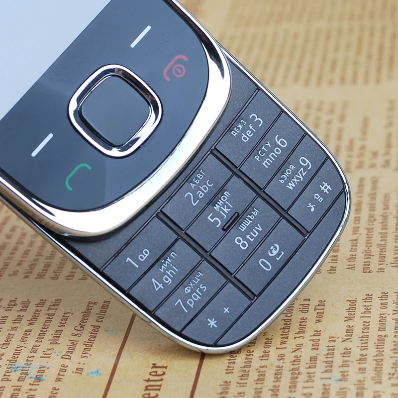 Разблокирована 7230 оригинальный Nokia мобильный телефон 3.2MP камера дешевый сотовый