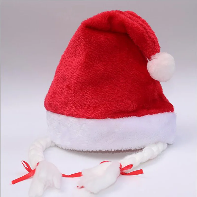 Multiple Xmas Hat Christmas Decoration For Home Supplies Santa Christmas Hats Children Adults Kids Cap For Christmas Party Props