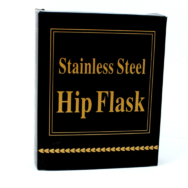 Фляжка для виски портативная из нержавеющей стали 6 унций 100 шт.|stainless steel hip flask|hip