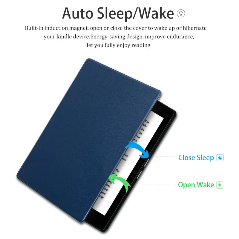 Ультра тонкий чехол BoZhuoRui для Kobo Aura Edition 2 электронная книга Smart Sleep/Wake-up casual 6 дюймов