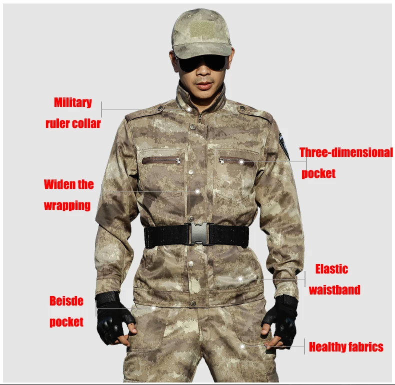 Тактическая Военная Униформа Uniforme Militar боевые руины Камуфляж охотничья одежда для мужчин Tactico военная одежда CS Рабочая