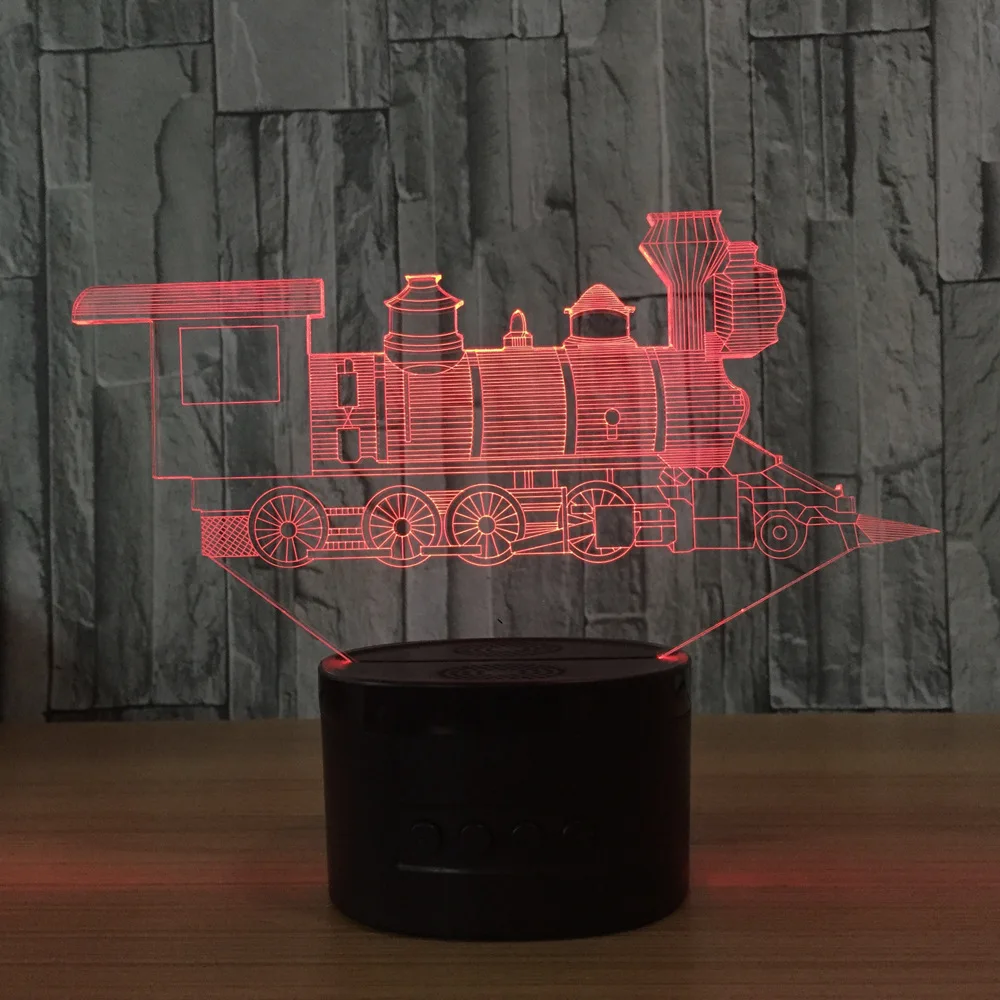 СВЕТОДИОДНЫЙ 3d светильник Luminaria De Mesa для украшения спальни ночник рождественский