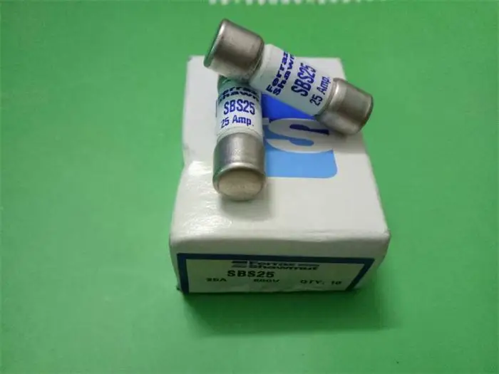 

Бесплатная доставка 5 шт. SBS 25 Ferraz Shawmut французский Roland предохранители 10X35MM 25A 600V новый подлинный