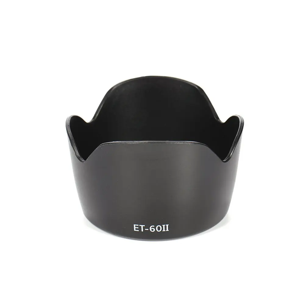 Камера EW-53 EW-63C EW-73B EW-78D цветок Форма кожух линзы Кепки для Canon EF-S фирменнй переходник для объектива Canon 18-55 мм f/3,5-5,6 IS STM Камера аксессуар - Цвет: ET 60II