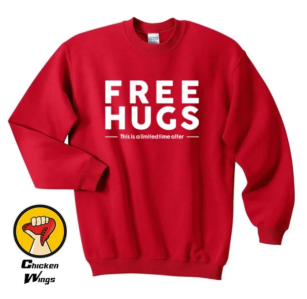 

Free Hugs Funny Gift Unisex Top Crewneck Sweatshirt Unisex More Colors XS - 2XL