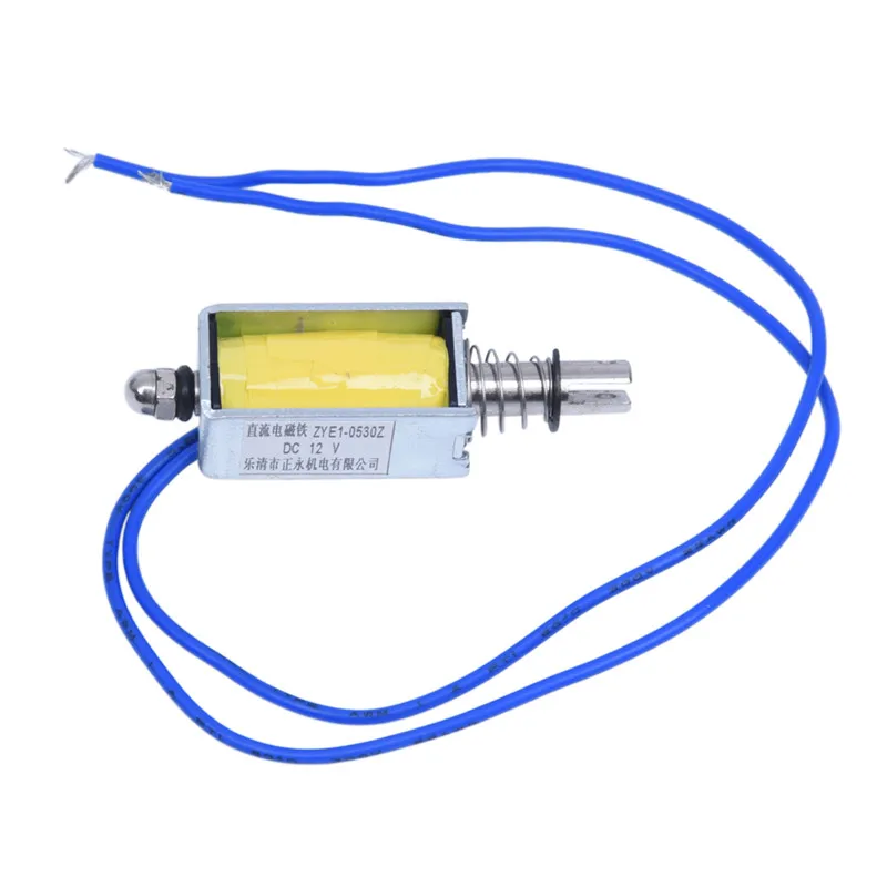 12V DC нажимной привод полка формула Электрический магнит 10 мм | Обустройство дома