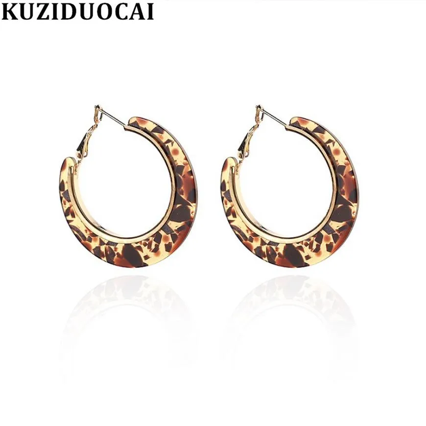 Kuziduocai новые модные ювелирные изделия из ацетатного Волокна Круглые для ночного