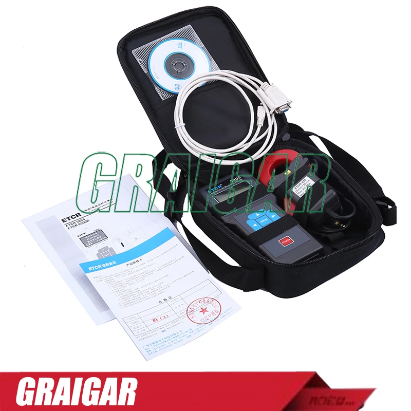 

New+Digital ETCR8000 Current Leakage Monitoring Recorder