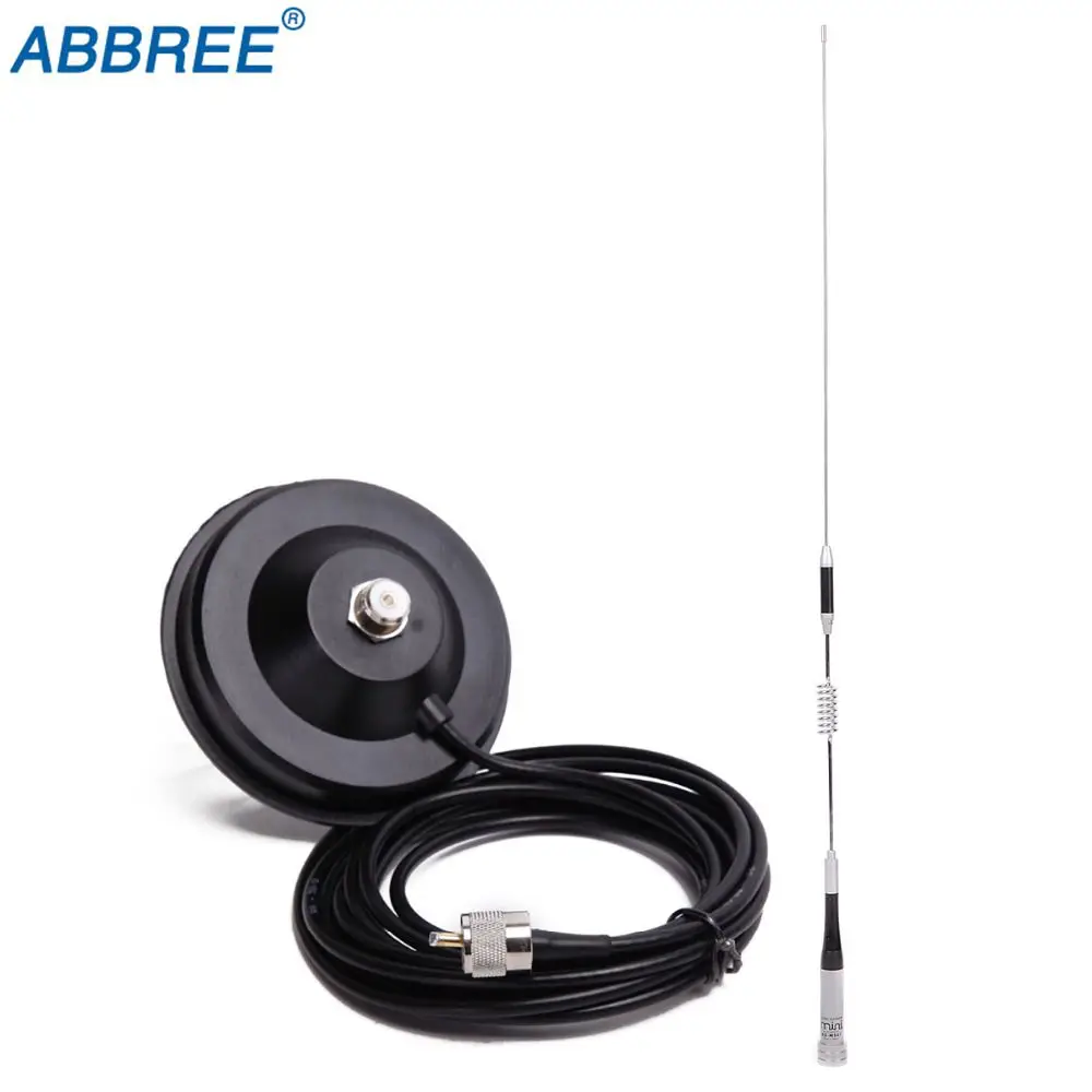 Алмазная версия двухдиапазонная антенна UHF/VHF 144/430 МГц с магнитным креплением