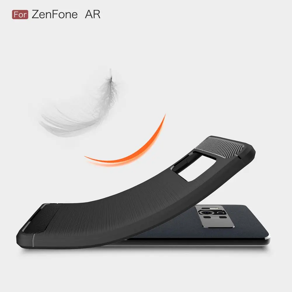 Bauqee Ultra Slim задняя крышка чехол для Asus Zenfone AR zs571kl 5.7 ''ТПУ Сумки роскошью телефон