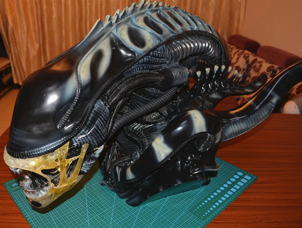 86 см AVP Alien Vs Predator статуэтка груди куклы игрушки полимерная статуя фигурка