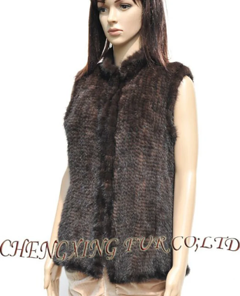 Женское зимнее пальто из натурального меха норки модная жилетка с CX G B 13B|fashion