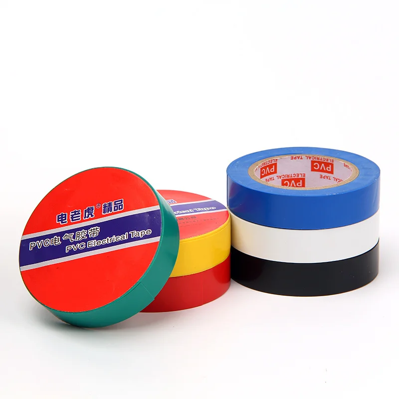 10 шт. Высококачественная цветная электрическая лента клейкая водонепроницаемая