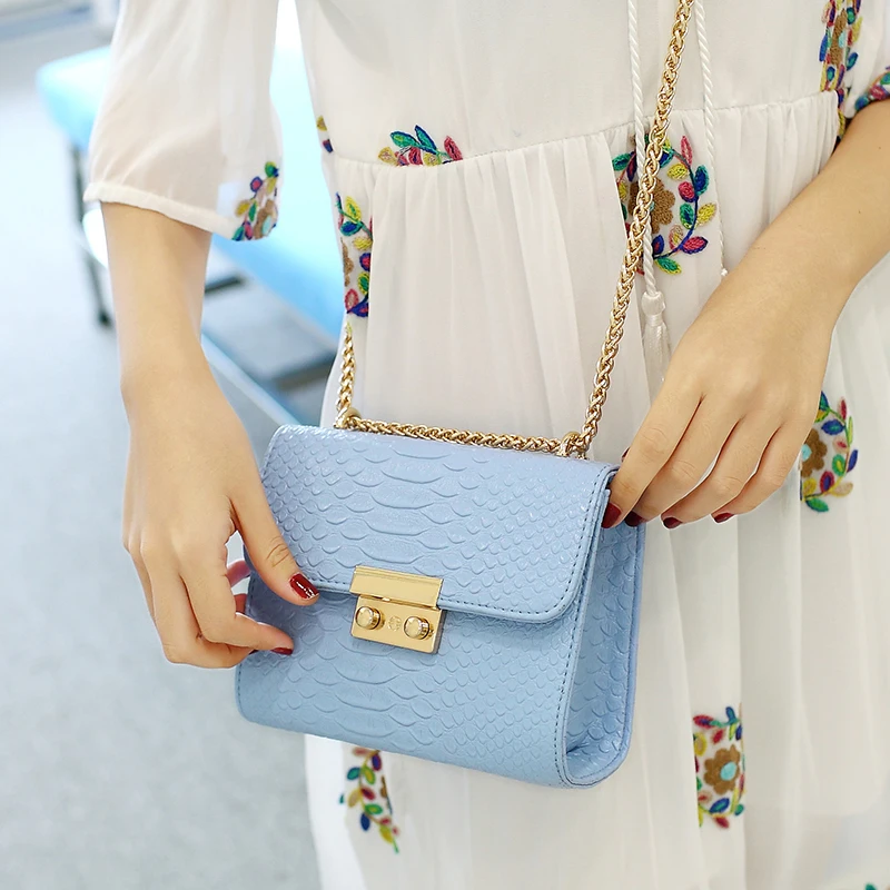 Сумочка с цепочкой BARHEE мини-сумка в виде змеи bolsas femininas простая сумка из