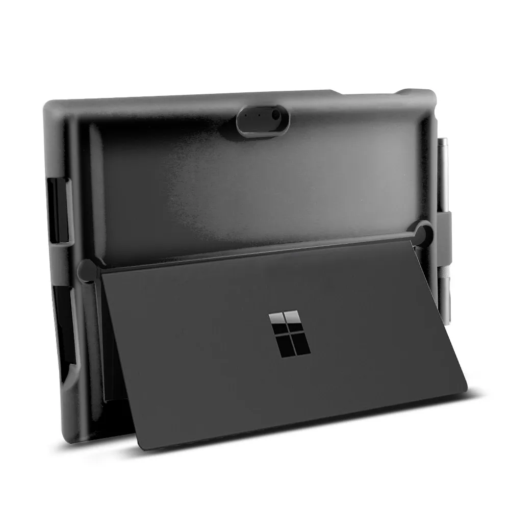 Для microsoft Surface Pro 3 4 5 6 чехол Чехол для задней части планшета силиконовый плоский