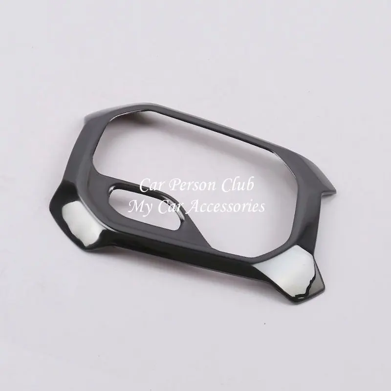 Интерьерная консоль коробка переключения передач панель крышка из нержавеющей