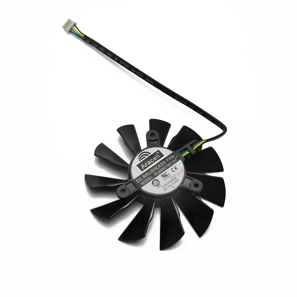Новинка вентилятор для видеокарты MSI N650 R7750 R7770 N640GT GTX950 250 550 570 580 HD6850 HD6870 N460 N560GTX